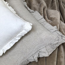 Load image into Gallery viewer, Olivia - White Linen cushion
