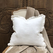 Load image into Gallery viewer, Olivia - White Linen cushion
