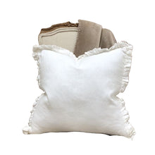 Load image into Gallery viewer, Olivia - White Linen cushion
