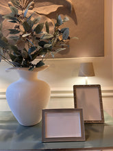 Load image into Gallery viewer, Gorgeous Locket Frame In White and Grey Taupe
