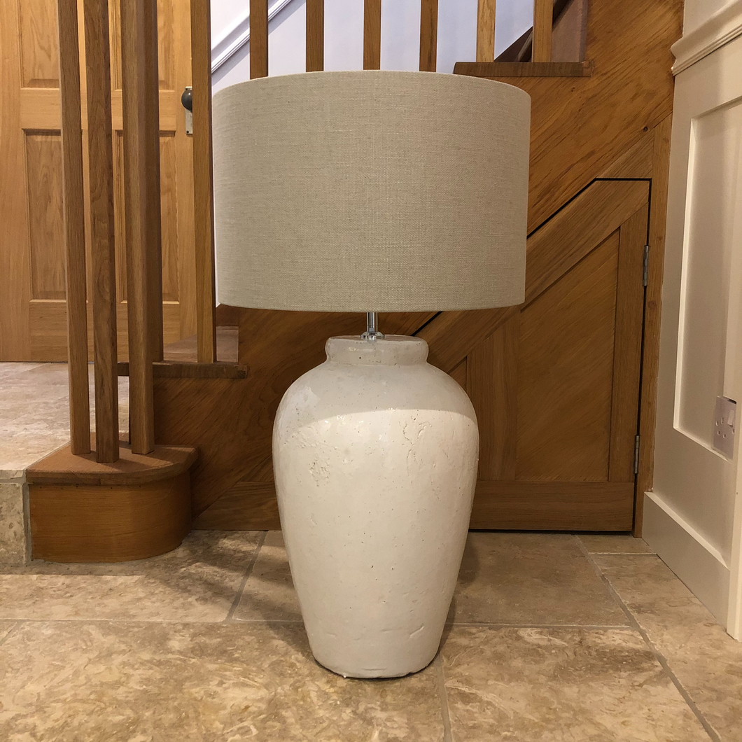 Stunning Lamp & Pale Grey Shade