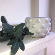 Load image into Gallery viewer, Amelia, Pretty Grey/White Planter
