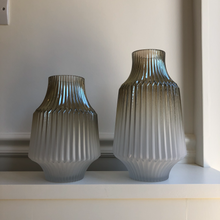 Load image into Gallery viewer, Beautiful Opaque and Lightly Bronzed Vase
