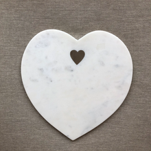 Load image into Gallery viewer, Marble  Heart Board
