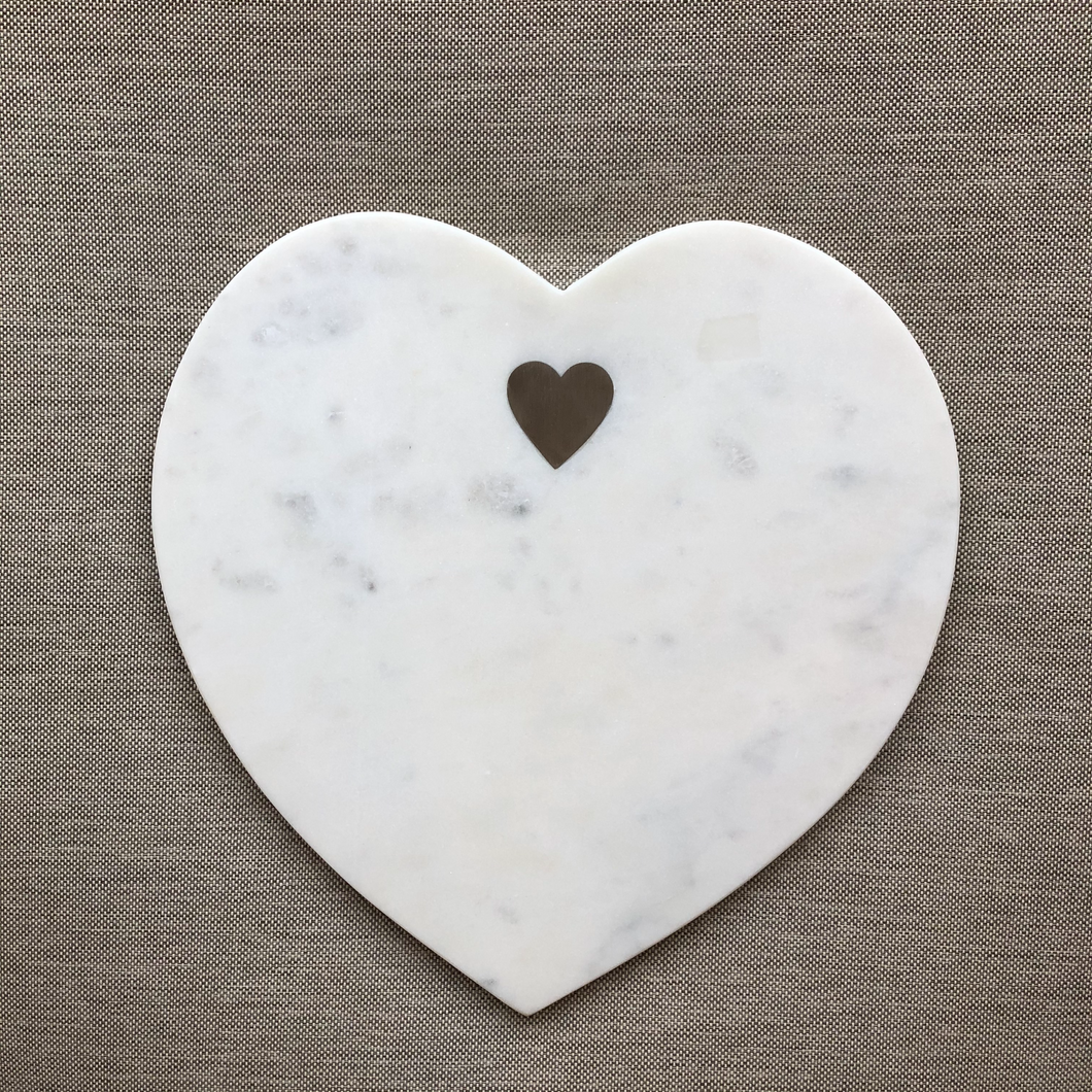 Marble  Heart Board