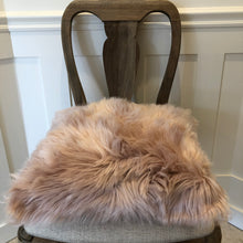 Load image into Gallery viewer, Pale Pink Faux Fur Cushion
