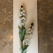 Load image into Gallery viewer, Beautiful Delphinium Spray, Cream
