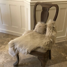 Load image into Gallery viewer, Champagne/Natural Faux Sheepskin Rug
