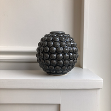 Load image into Gallery viewer, Sweet Grey Bobble Ceramic Vase
